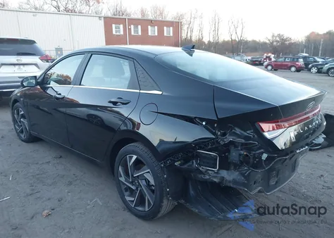 2024 Hyundai Elantra Limited из США, поврежденный, VIN KMHLP4DGXRU801012